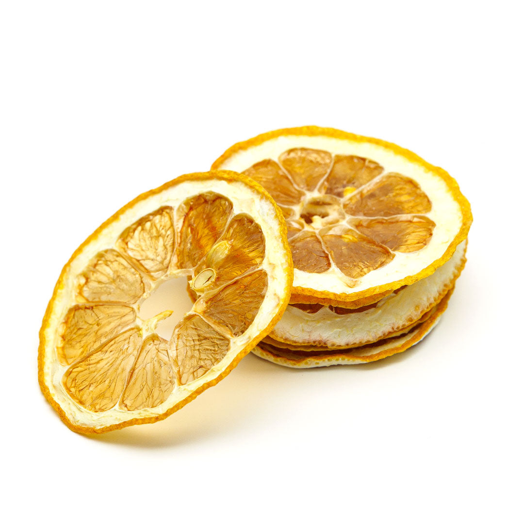 Dehydrated Lemon Wheel Garnish