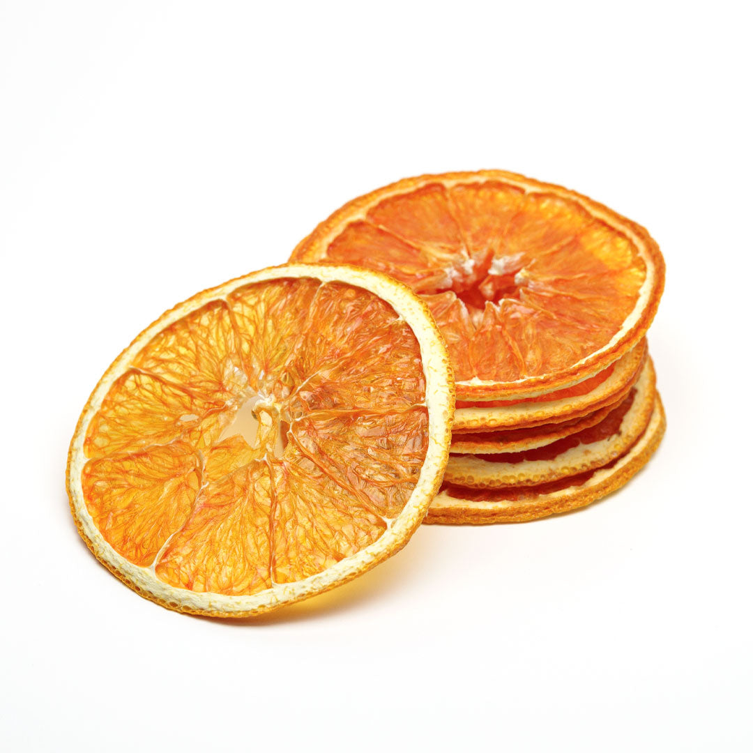 Dehydrated Orange Wheel Garnish