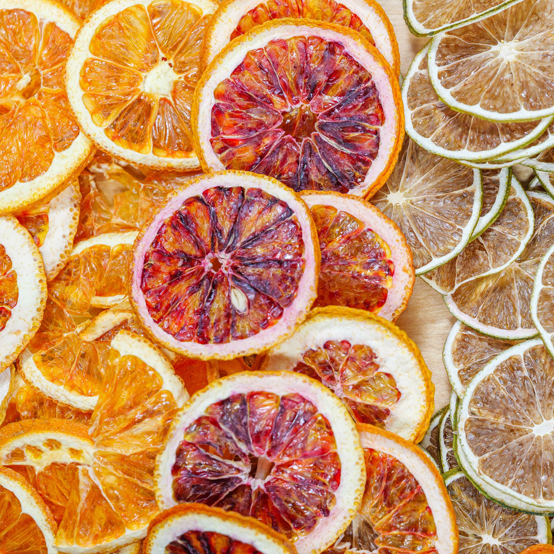 Bartender's Choice Assorted Dehydrated Citrus Wheel Garnish